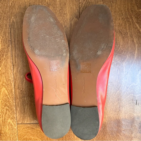 Madewell Red Flats - Picture 10 of 10